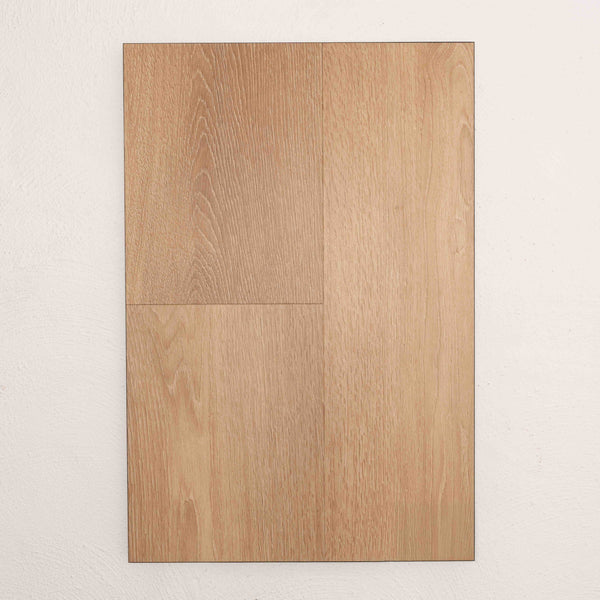 Flat lay of Autumn Oak Vision Vinyl Planks 5mm in Autumn Oak colour warm tone vinyl flooring plank sample