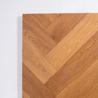 Beige Ash Engineered Timber Herringbone 15.3mm