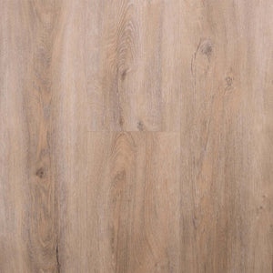 Close-up of Beige Sand SPC Hybrid Floorboards 5+1.5mm in Beige Sand colour warm tone hybrid flooring sample