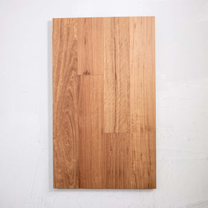 Top-down view of Blackbutt Australian Hardwood 14.3mm in Blackbutt Australian colour dark shade timber flooring sample