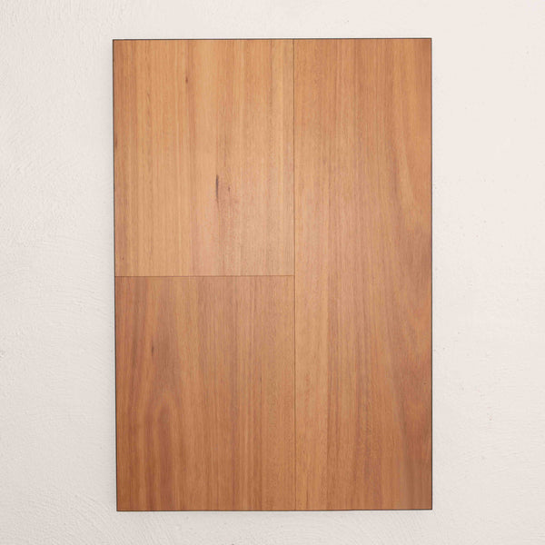 Top-down view of Black Butt Allure Vinyl Plank 1423x229x4.5mm in Black Butt colour dark shade vinyl flooring plank sample