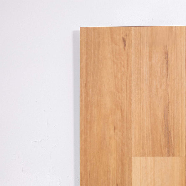 Profile view of Coastal Blackbutt SPC Hybrid Floorboards 5+1.5mm in Coastal Blackbutt colour dark shade hybrid flooring sample