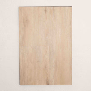 Close-up of Coastal Limed Oak Sterling Vinyl Plank 1220x229x3mm in Coastal Limed colour medium tone vinyl flooring plank sample