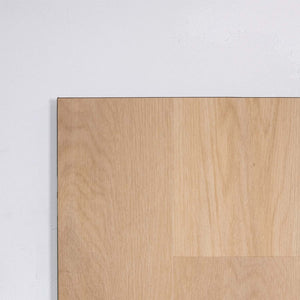 Profile view of French Oak SPC Hybrid Floorboards 7.5+2mm in French Oak colour warm tone hybrid flooring sample