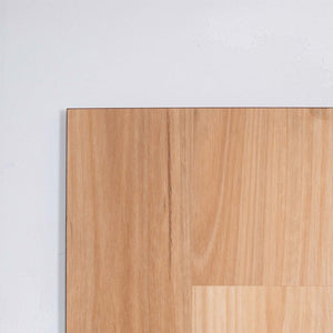 Detailed view of Natural Blackbutt SPC Hybrid Floorboards 7.5+2mm in Natural Blackbutt colour dark shade hybrid flooring sample