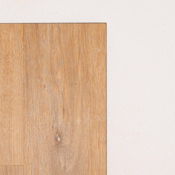 Side view of Smoulder Oak Vision Vinyl Planks 5mm in Smoulder Oak colour warm tone vinyl flooring plank sample