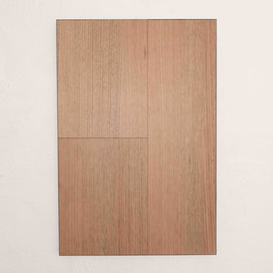 Full view of Tasmania Oak Sterling Vinyl Plank 1220x229x3mm in Tasmania Oak colour warm tone vinyl flooring plank sample