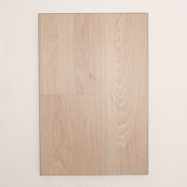 Side view of Urban Oak Vision Vinyl Planks 5mm in Urban Oak colour warm tone vinyl flooring plank sample