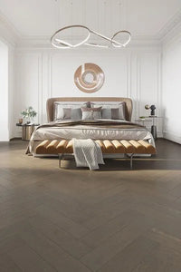 Apolo Grey Engineered Timber Herringbone 15.3mm