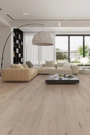 Detailed view of Kandos Grey Urban Laminate Floors 12mm in Kandos Grey colour neutral tone flooring sample