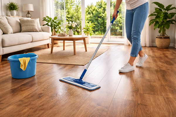 How to Clean Hybrid Flooring