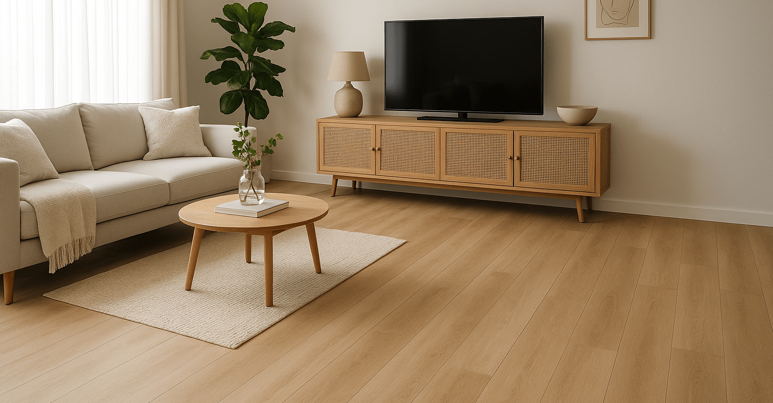 Beige Vinyl Flooring