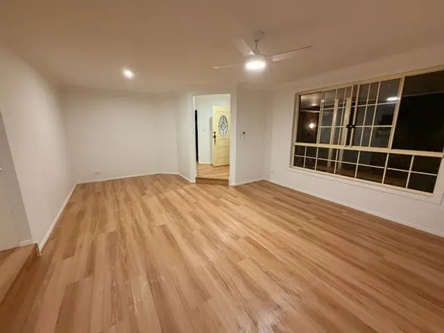 Coastal Blackbutt luxury vinyl plank flooring room scene