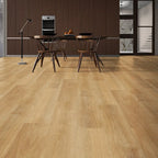 Natural Oak luxury vinyl plank flooring room scene