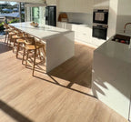 Weathered Oak luxury vinyl plank flooring room scene
