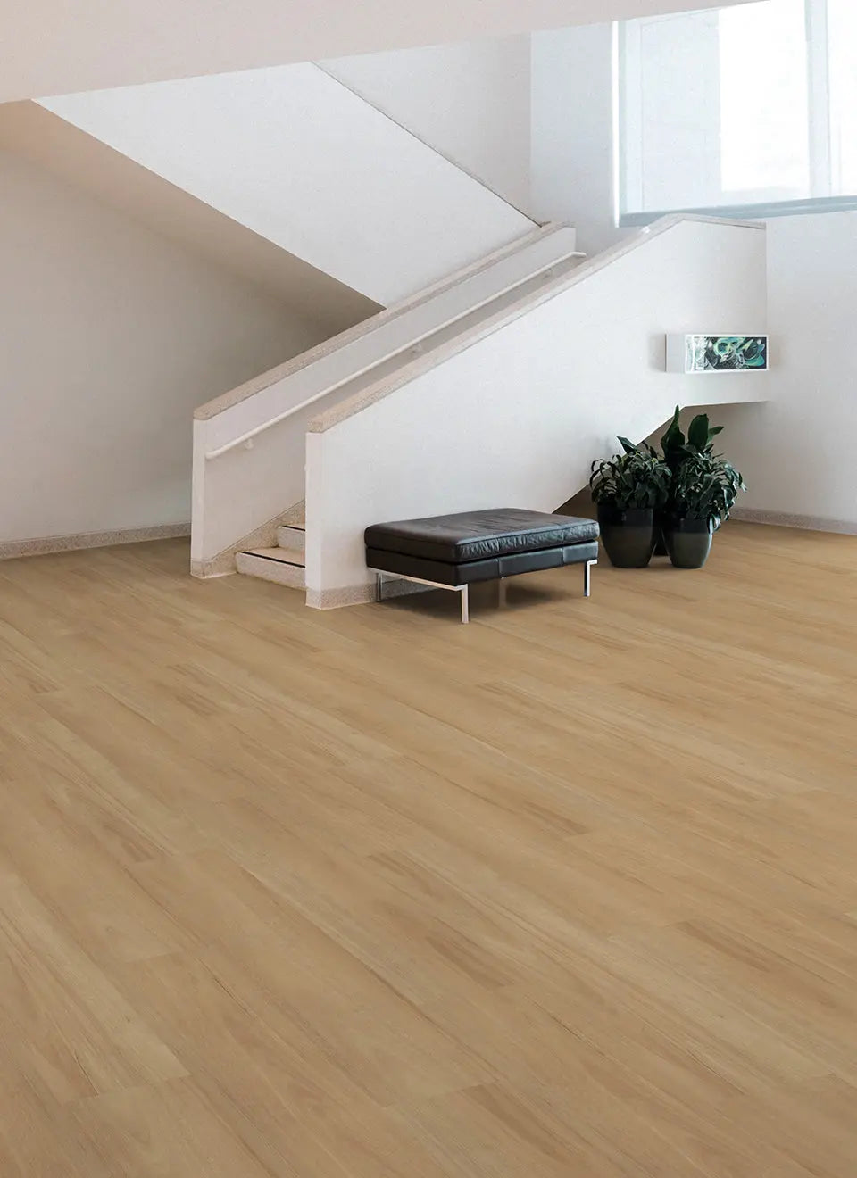Natural Blackbutt Luxury Vinyl Plank Flooring 2.5mm
