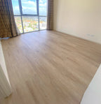 Weathered Oak luxury vinyl plank flooring room scene