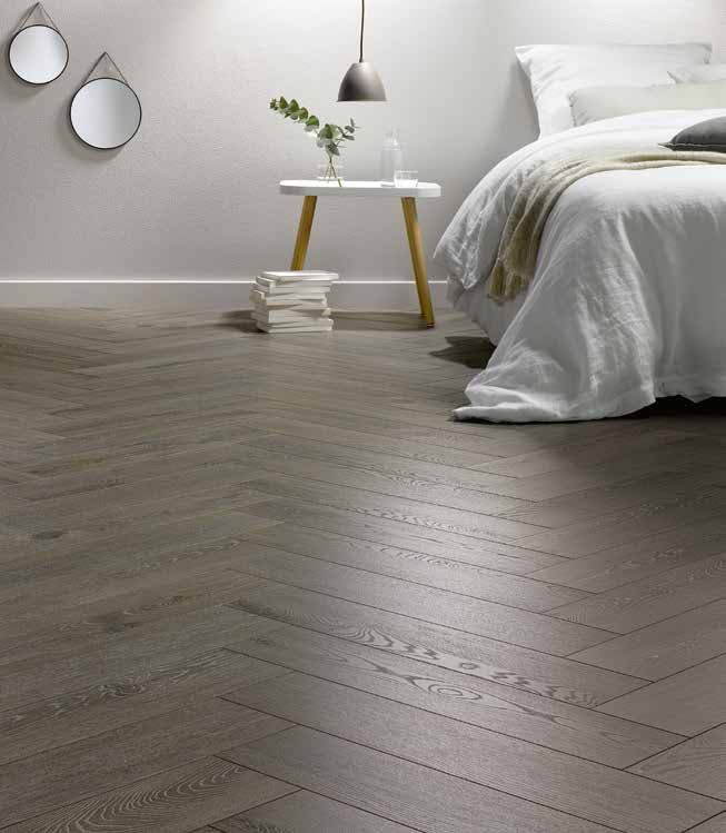 Apolo Grey Engineered Timber Herringbone 15.3mm