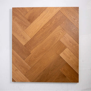 Natural Limed Engineered Hybrid Floorboards iDesign Herringbone 15.3mm