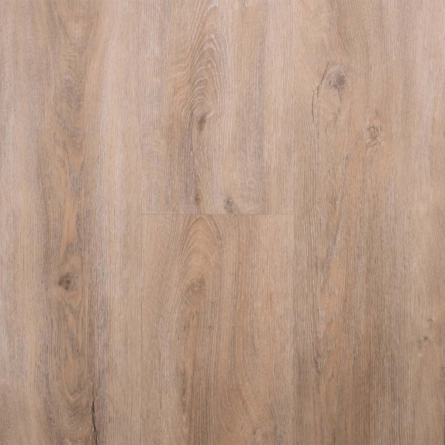 Close-up of Beige Sand SPC Hybrid Floorboards 5+1.5mm in Beige Sand colour warm tone hybrid flooring sample