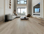 Profile view of Bianco Urban Laminate Floors 12mm in Bianco Urban colour warm tone flooring sample