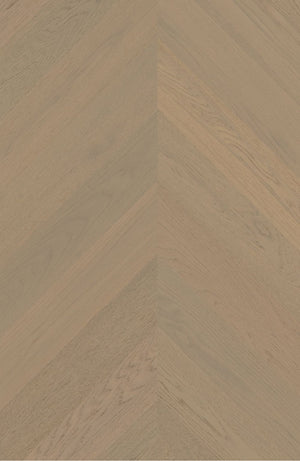 Casper White Engineered Hybrid Floorboards iDesign Chevron 15.3mm