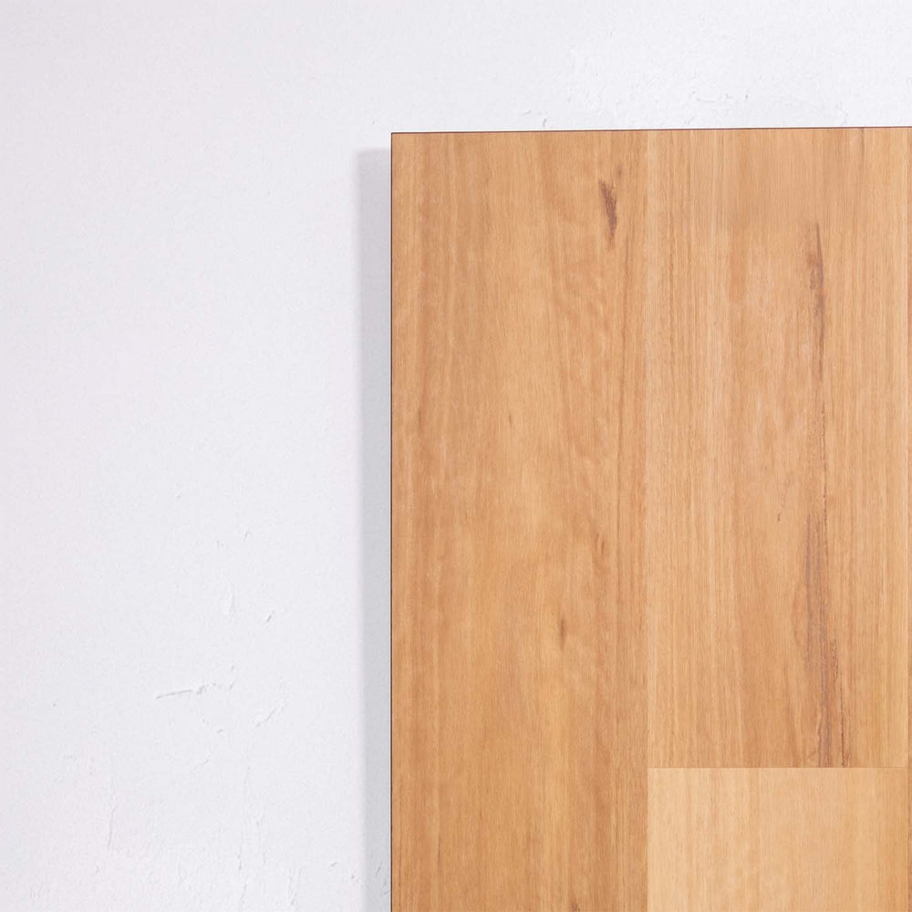 Full view of Coastal Blackbutt SPC Hybrid Floorboards 5+1.5mm in Coastal Blackbutt colour dark shade hybrid flooring sample