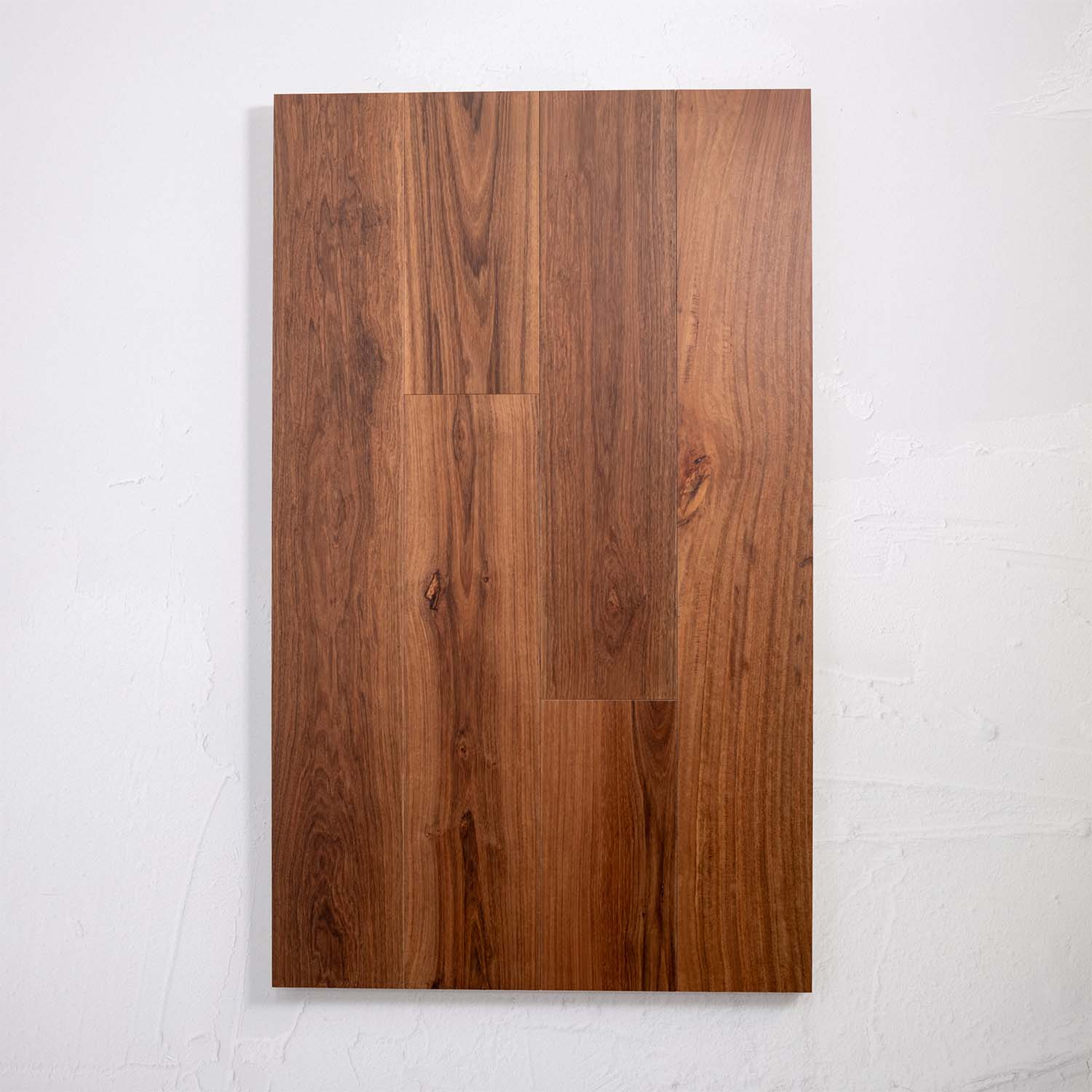 Flat lay of Grey Iron Bark Australian Hardwood 14.3mm in Grey Iron colour neutral tone timber flooring sample