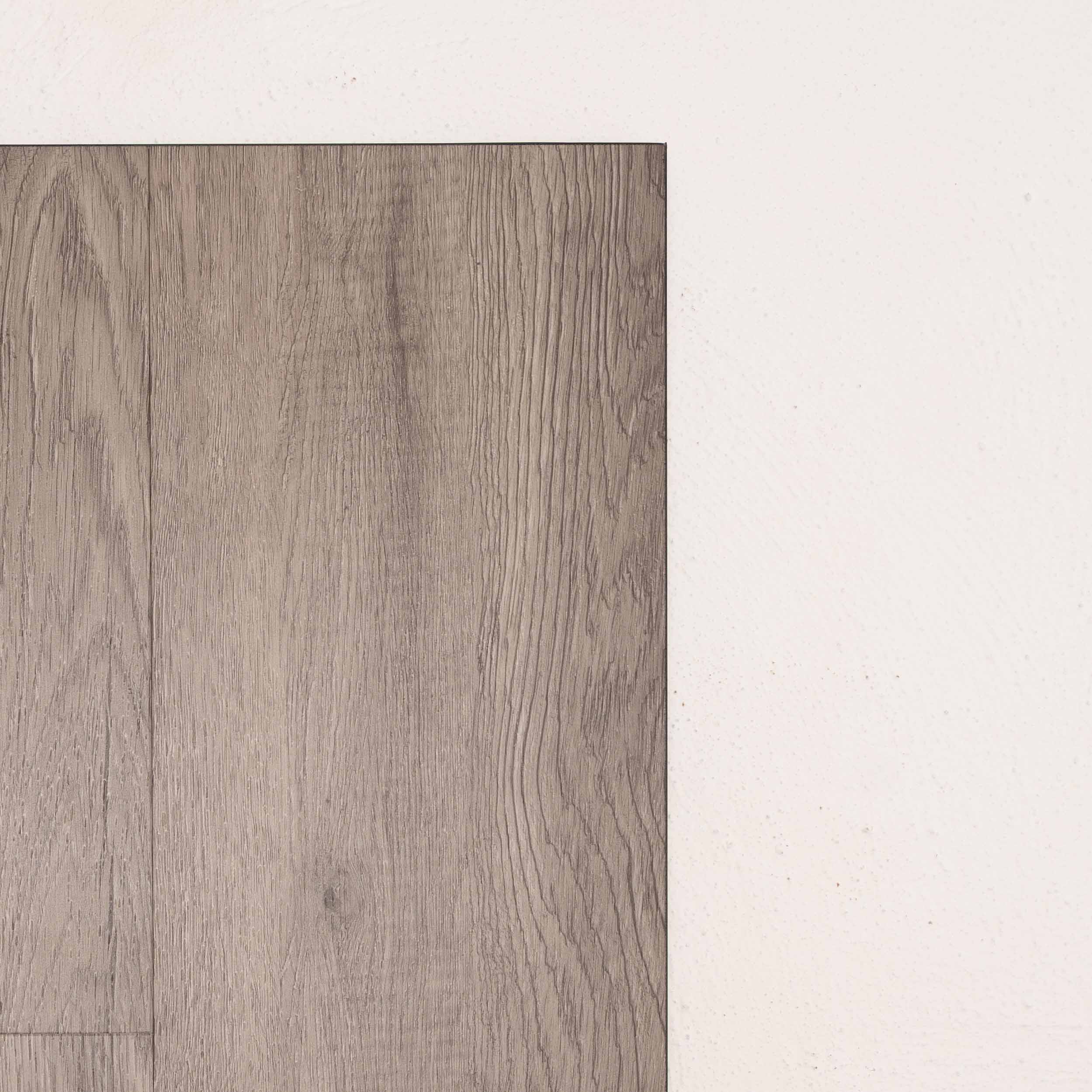 Detailed view of Grey Wash Oak Vision Vinyl 5mm in Grey Wash colour neutral tone vinyl flooring plank sample