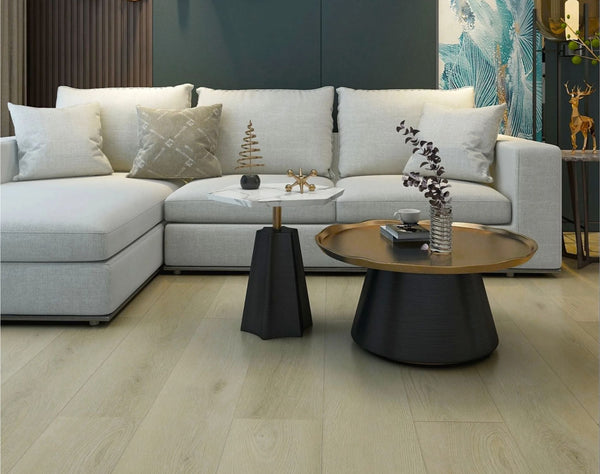 Ivory White Urban Laminate Floors 12mm