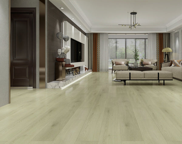 Ivory White Urban Laminate Floors 12mm