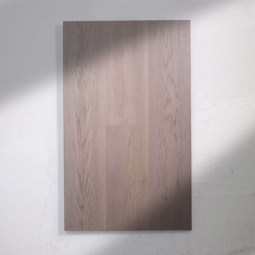 Top-down view of Koala Grey SPC Hybrid Floorboards 5+1.5mm in Koala Grey colour neutral tone hybrid flooring sample