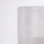 Side view of Light Grey SPC Hybrid Floorboards 5+1.5mm in Light Grey colour light tone hybrid flooring sample