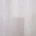 Full view of Light Grey SPC Hybrid Floorboards 5+1.5mm in Light Grey colour light tone hybrid flooring sample