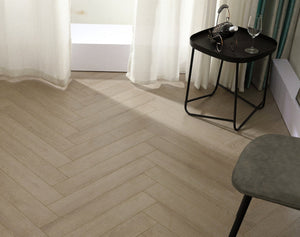 Light Malt Engineered Hybrid Floorboards iDesign Herringbone 15.3mm