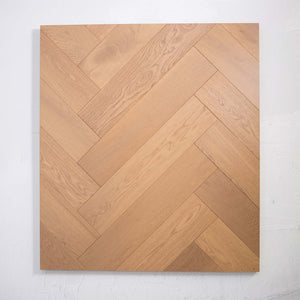 Light Neutral Engineered Timber Herringbone 15.3mm