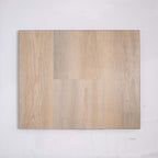 Front view of Lime Ash SPC Hybrid Floorboards 7.5+2mm in Lime Ash colour neutral tone hybrid flooring sample