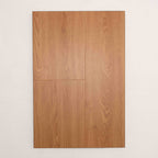 Flat lay of Manila Oak Vision Vinyl 5mm in Manila Oak colour warm tone vinyl flooring plank sample