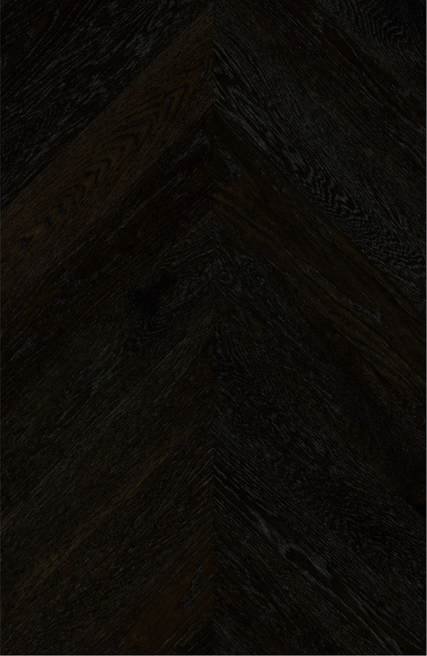 Midnight Grey Engineered Hybrid Floorboards iDesign Chevron 15.3mm