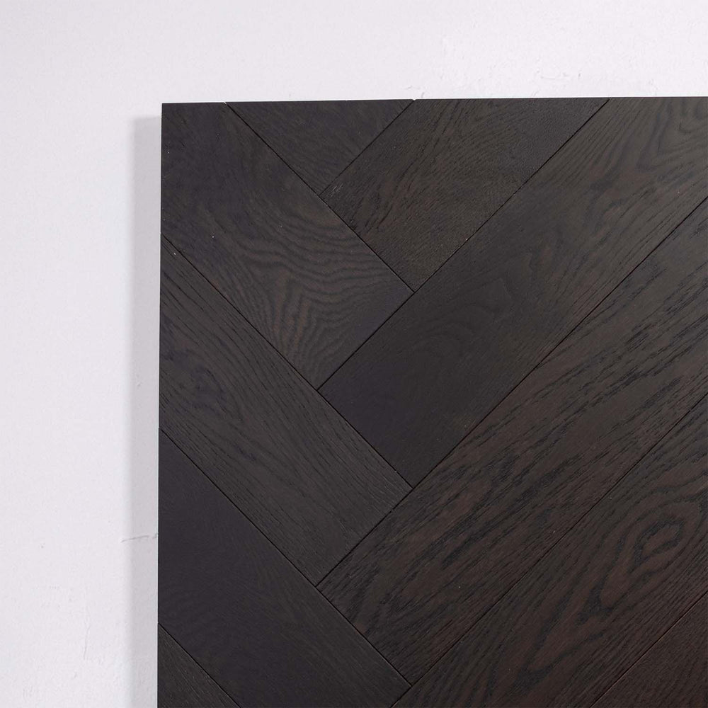 Midnight Grey Engineered Hybrid Floorboards iDesign Herringbone 15.3mm