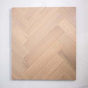 Natural Limed Engineered Timber Herringbone 15.3mm