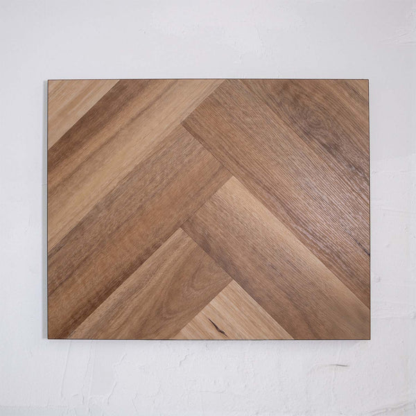 Natural Spotted Gum SPC Hybrid Floorboards Herringbone 7.5+2mm