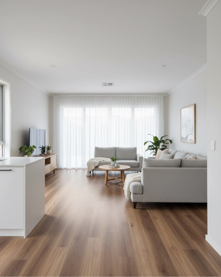QLD Spotted Gum Hybrid Flooring 5+1.5mm