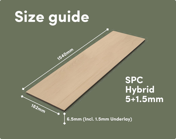 NSW Spotted Gum SPC Hybrid Floorboards 5+1.5mm