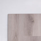 Perspective view of Snow Grey SPC Hybrid Floorboards 7.5+2mm in Snow Grey colour light tone hybrid flooring sample