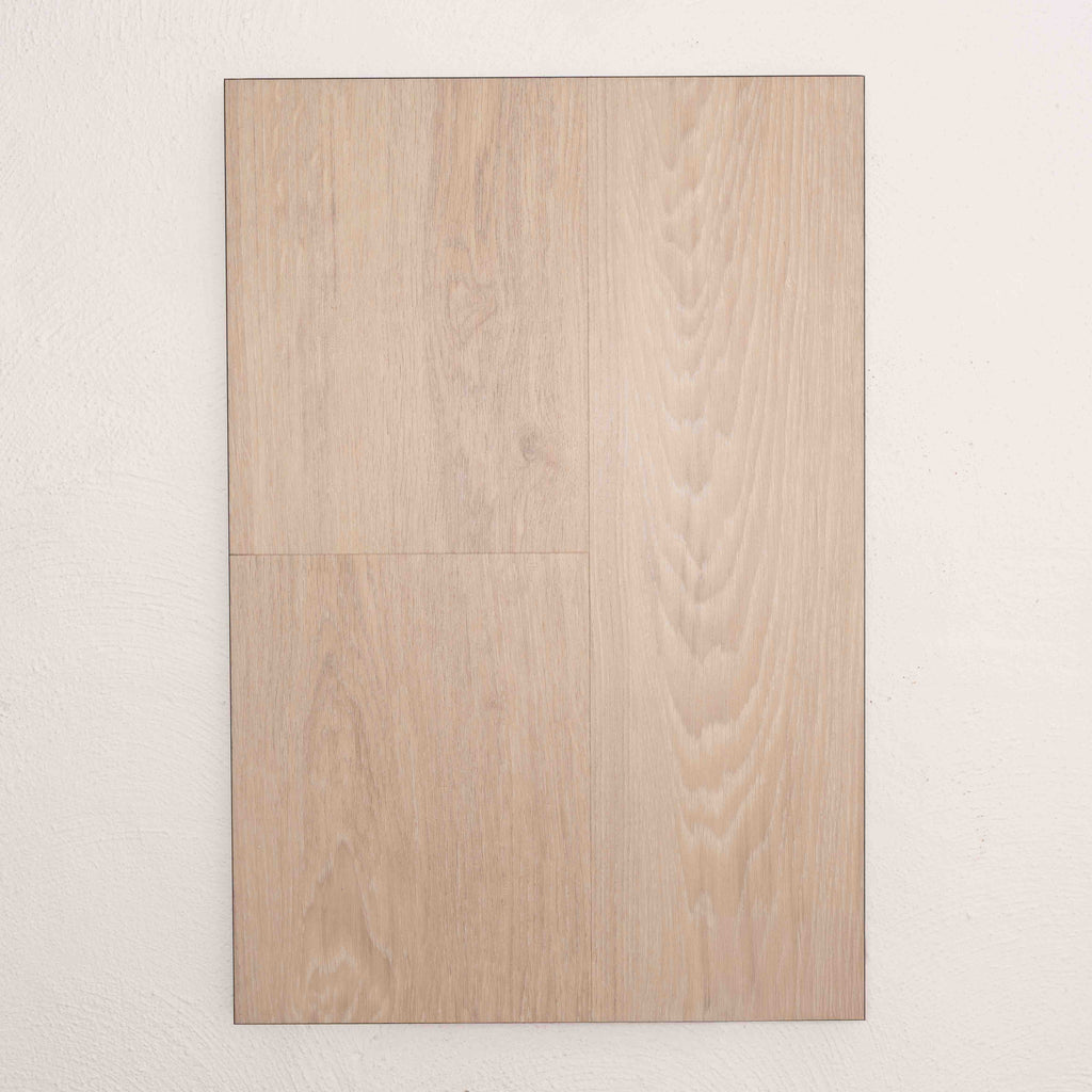 Side view of Urban Oak Vision Vinyl Planks 5mm in Urban Oak colour warm tone vinyl flooring plank sample