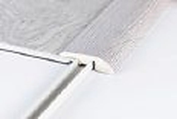PVC base channel with T-moulding fitted - Hybrid Floors Australia