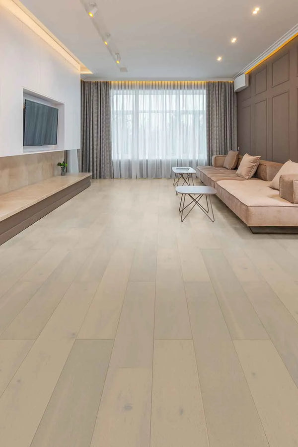 Casper White Engineered Hybrid Floorboards iDesign15 Oak Floors 15.3mm