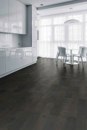 Midnight Grey Engineered Hybrid Floorboards iDesign15 Oak Floors 15.3mm