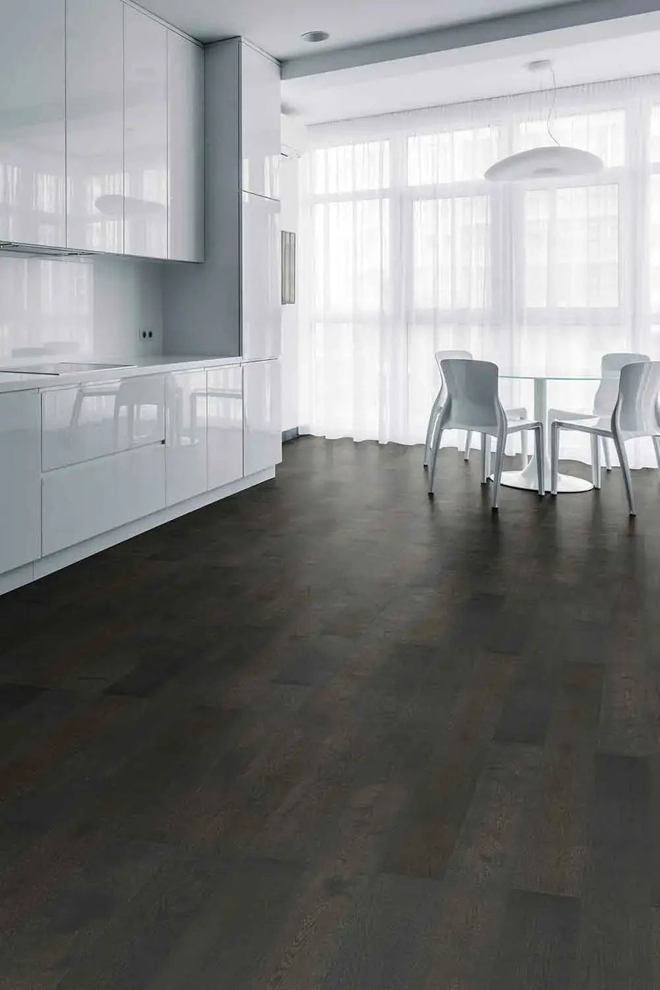 Midnight Grey Engineered Timber Plank 15.3mm
